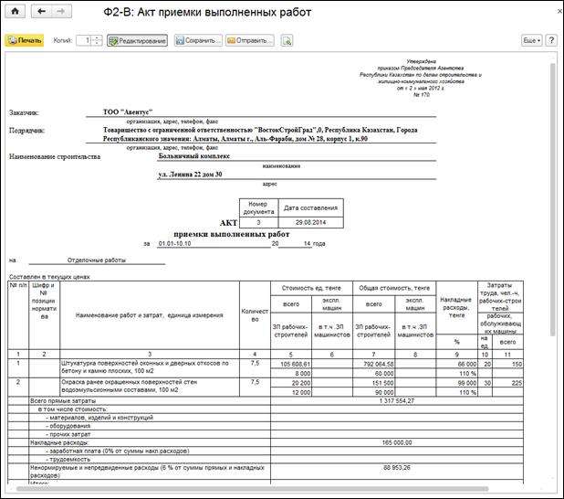 М29 форма в казахстане образец